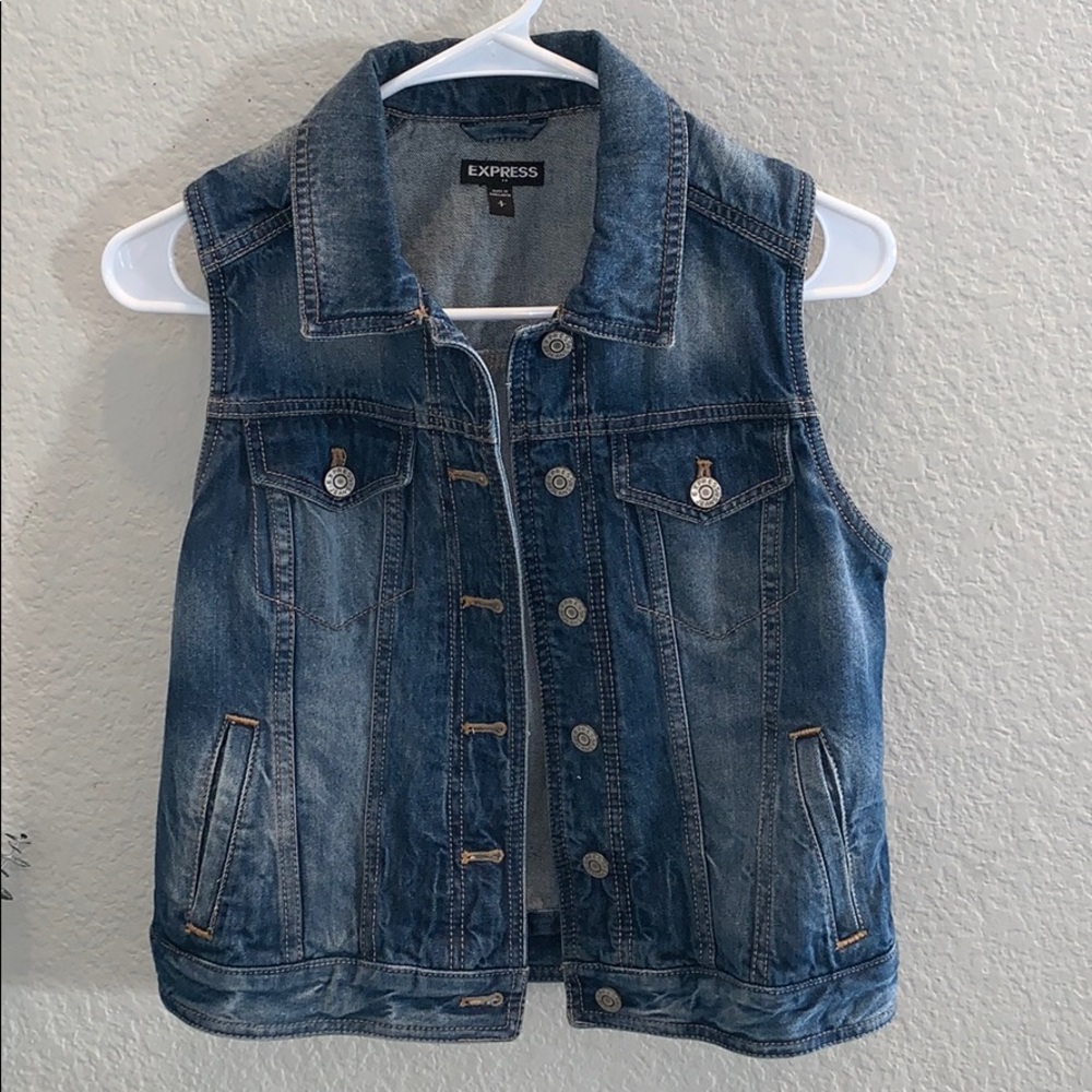Denim vests